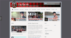 Desktop Screenshot of clan-macnab.com